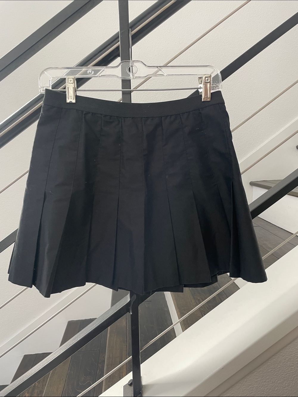 Fila Black Pleated Tennis Mini Skirt